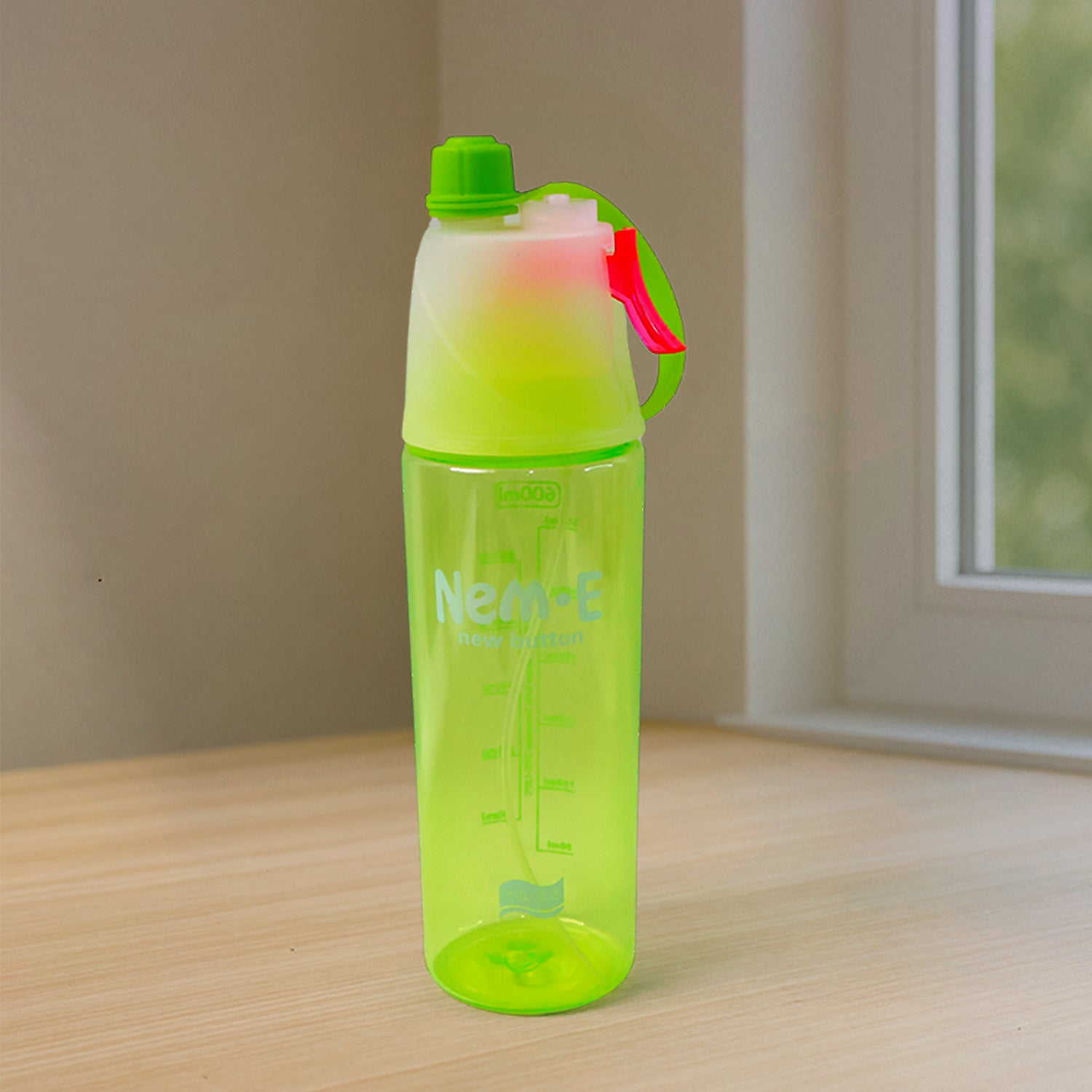 Plastic Dual Function Sports Water Bottle