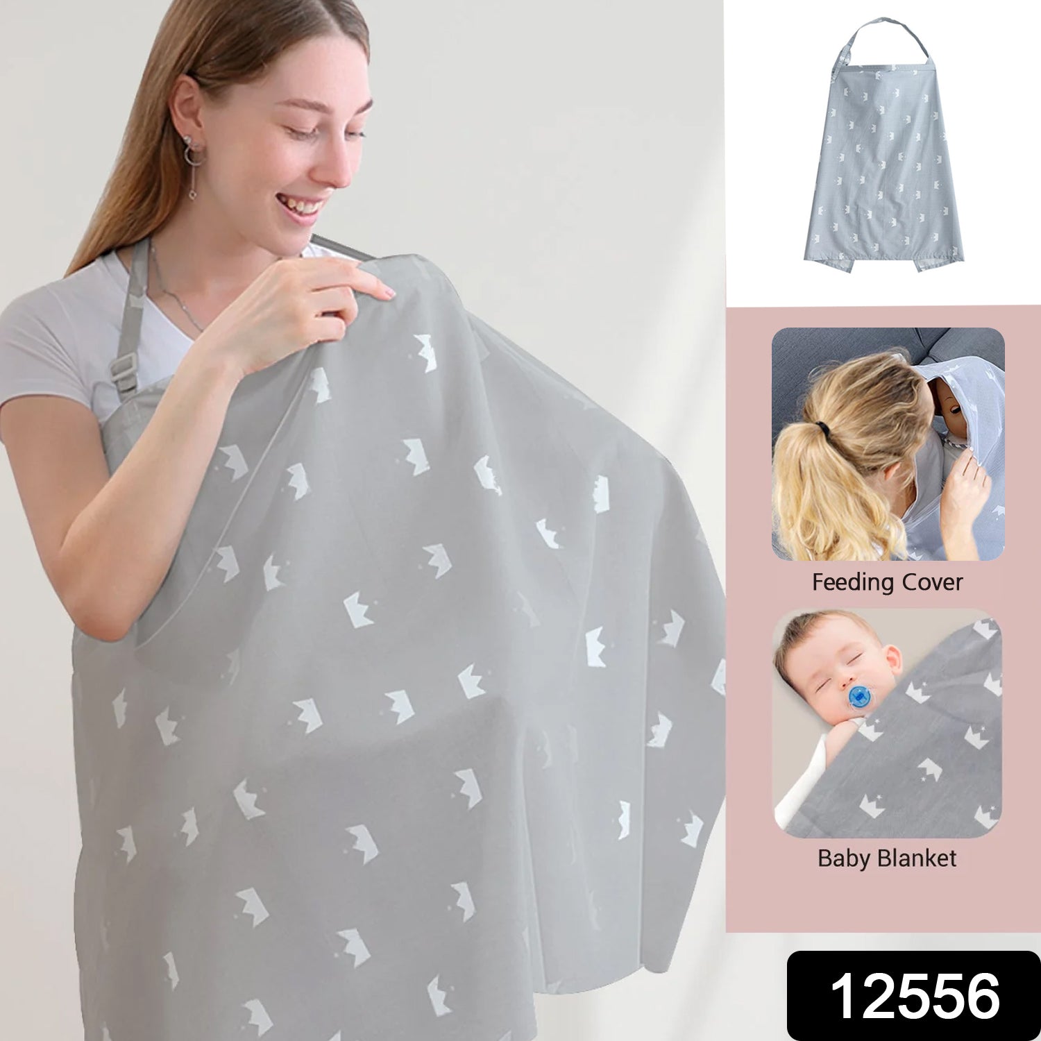 Multi-functional Baby Nursing Cover (1 Pc)