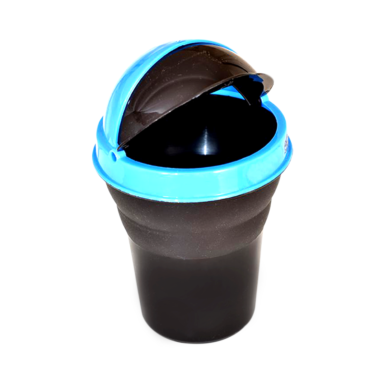 Plastic Car Mini Dustbin trash Bin Dust Case (Multicolour)