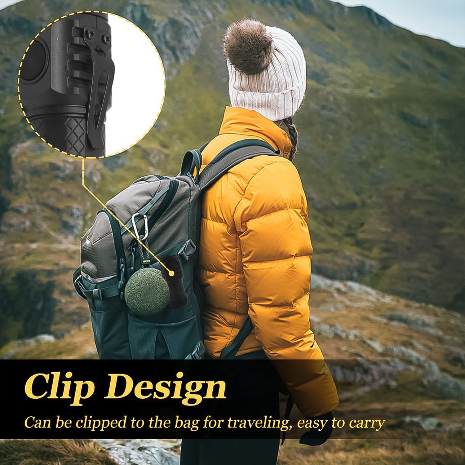 Small Led Torch 5 Lighting Modes (1 Pc)