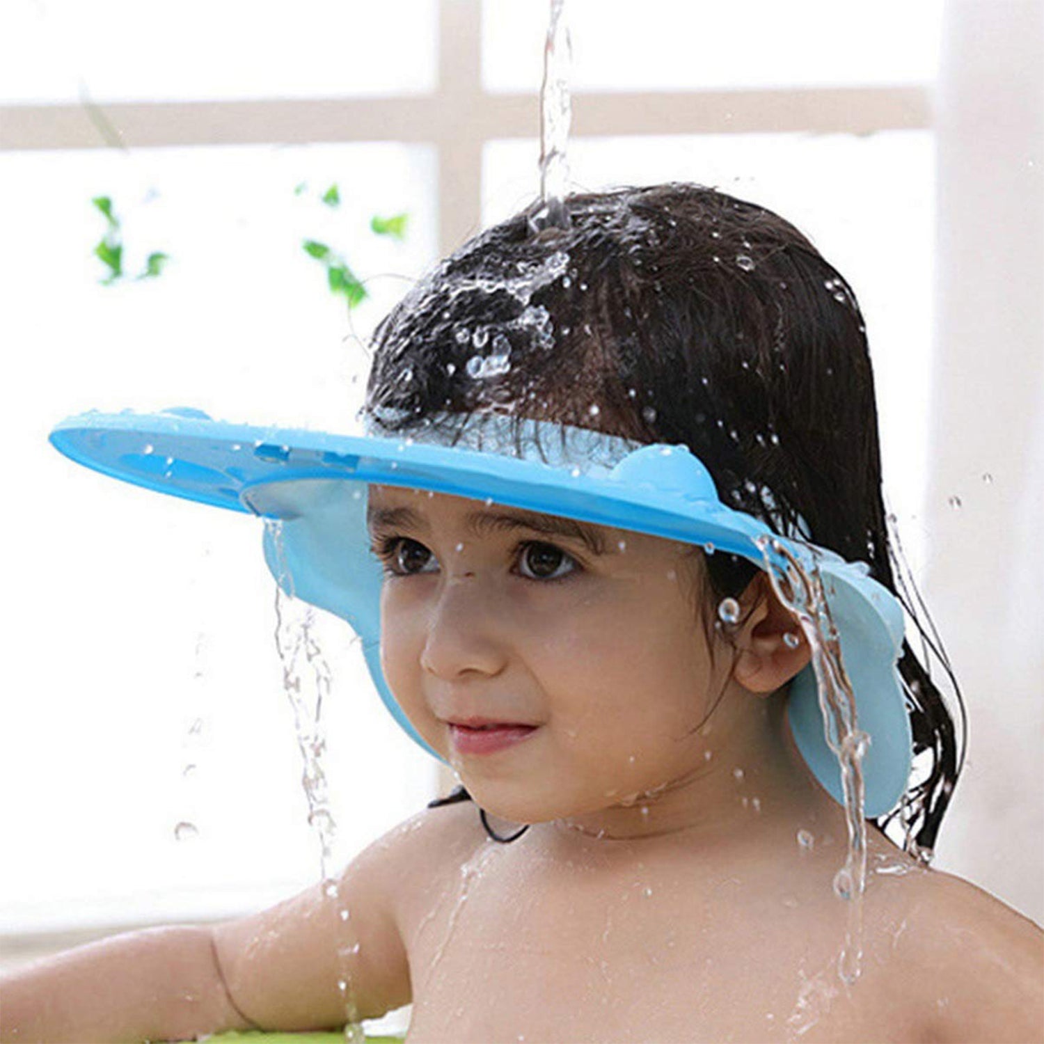 Baby Silicone Shower Cap (1 Pc  Small)