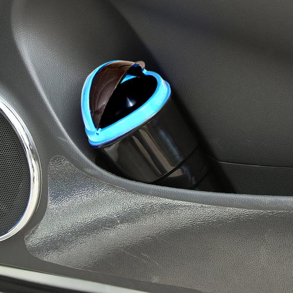 Plastic Car Mini Dustbin trash Bin Dust Case (Multicolour)