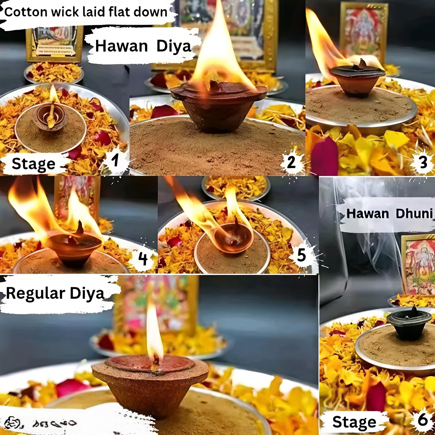 GAUKUSH NATURAL COW DUNG DIYA pack of 20 Pcs | Made of 5 Natural Elements - Cow Dung, Cow Urine, Milk, Curd, and Ghee | Pooja Products for Daily Pooja, Navaratri,

Festivals, Diwali