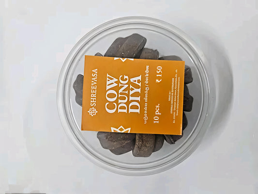SHREEVASA Cow Dung Diya