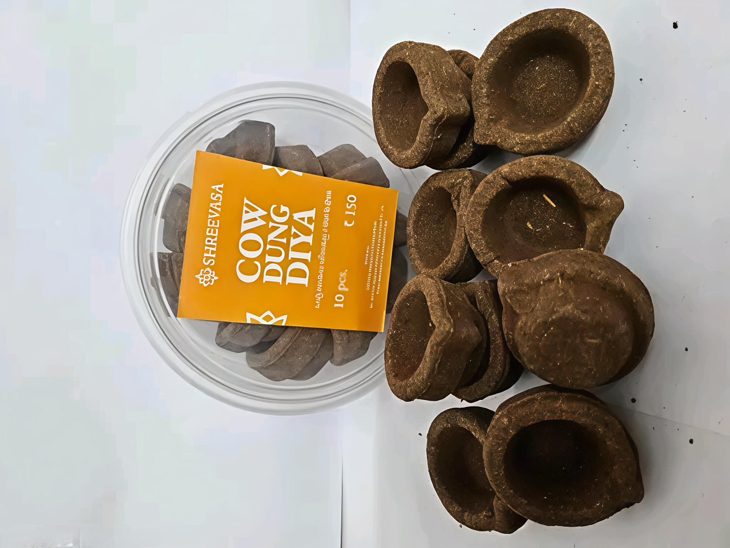 SHREEVASA Cow Dung Diya